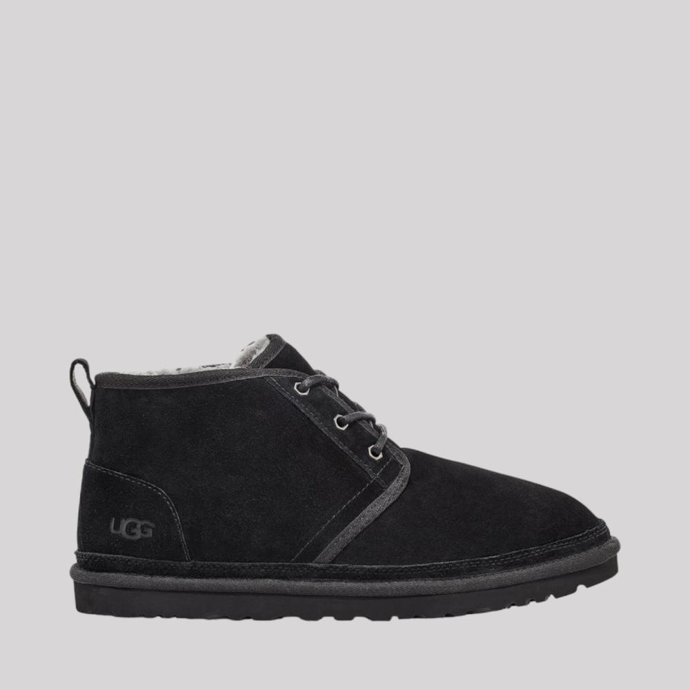 Men's UGG Neumel Boot in Black Suede. 3236